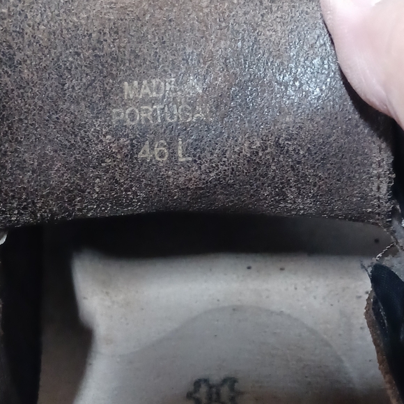 Birkenstock Brown Leather Boat Shoes Sz 46 (13) - Picture 9 of 9